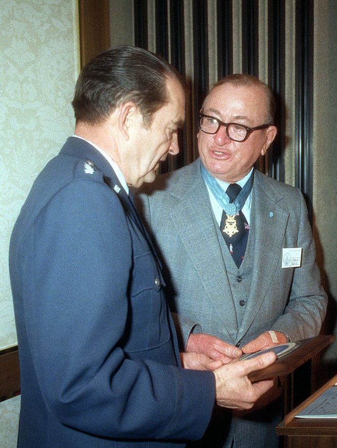 Charles Davis, 1981 (right)