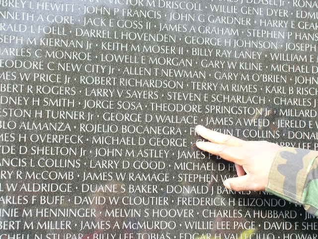 I made a friend.  His name was George D. Wallace (KIA 06/03/67). You are not forgotten!